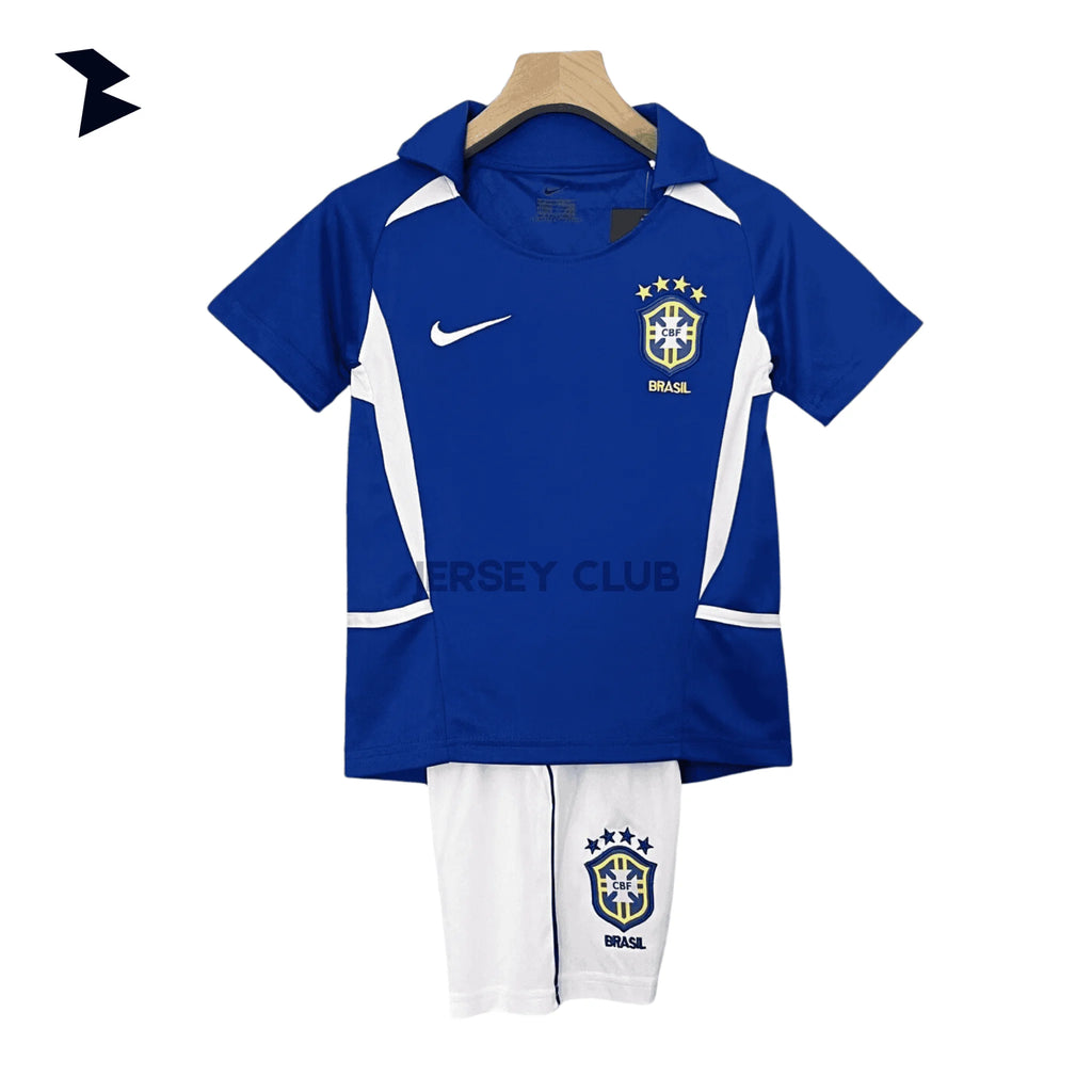 Brasil Visitante 2002 - Versión Retro Niño