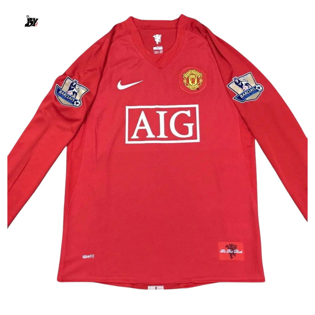Manchester United Local 07-08 - Versión Retro