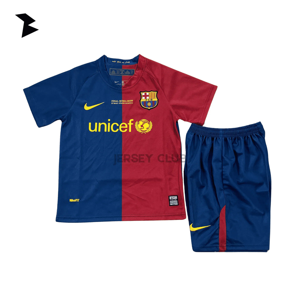 FC Barcelona Local 2008/09 - Versión Retro Niño