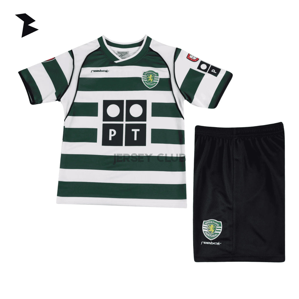Sporting de Lisboa Local 2001/03 - Versión Retro Niño