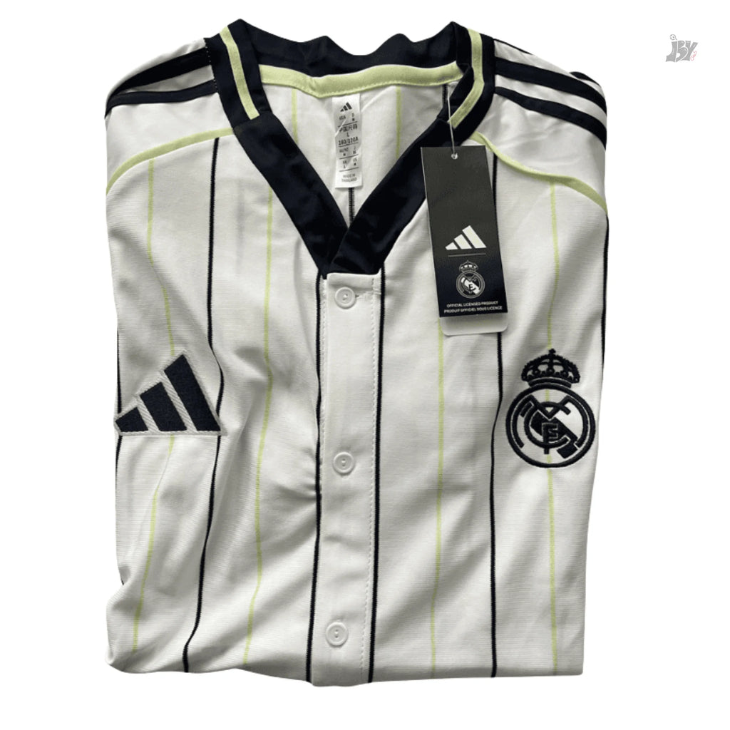 Real Madrid Estilo Béisbol 2025 - Versión Fan