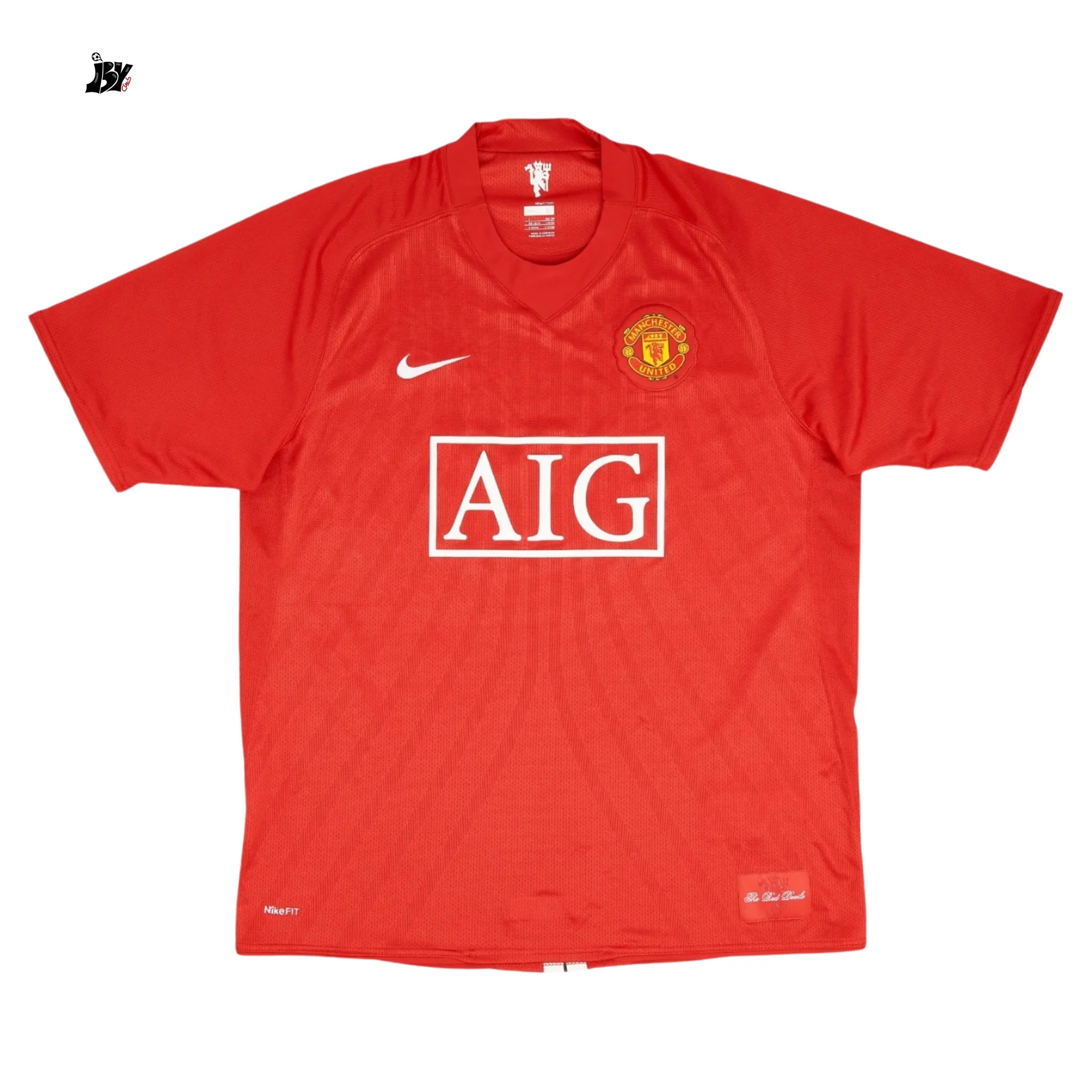 Manchester United Local 07-08 - Versión Retro