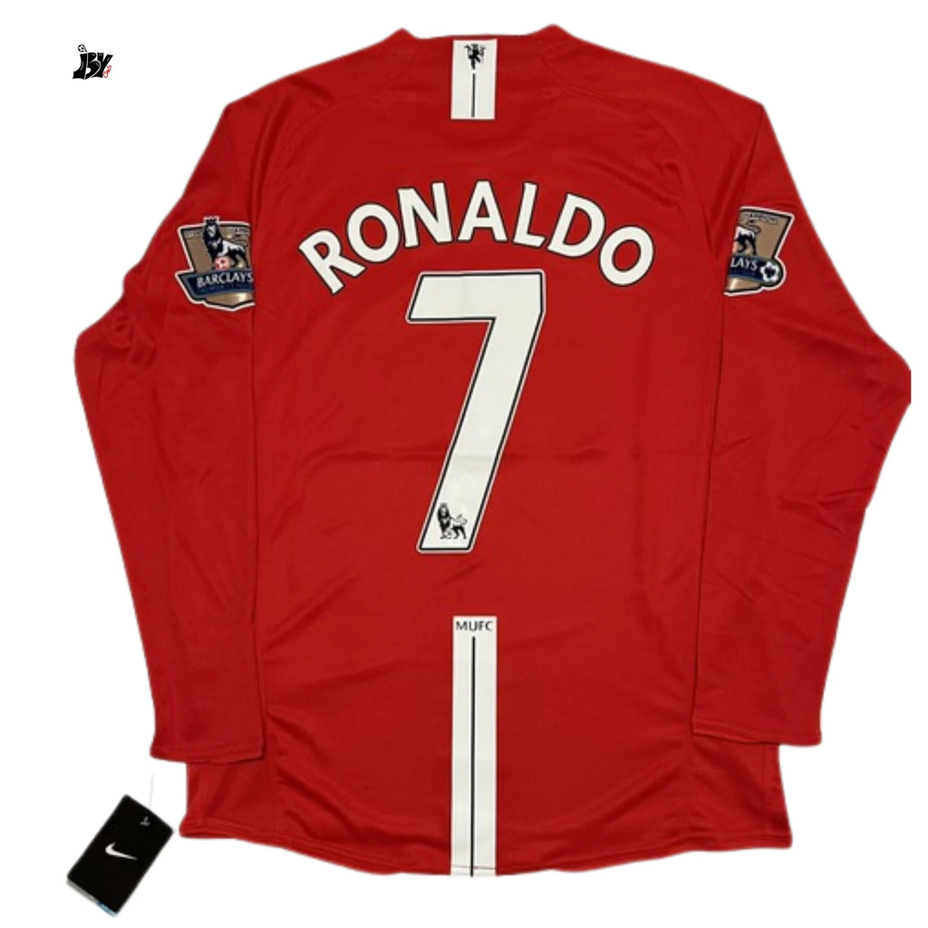Manchester United Local 07-08 - Versión Retro