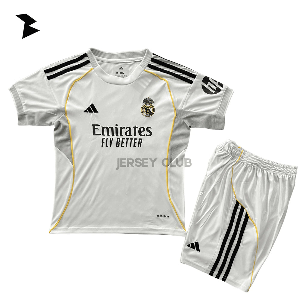 Real Madrid Local 2025/26 - Versión Fan Niño