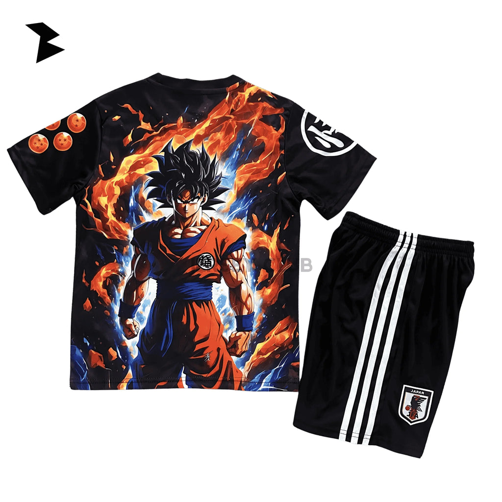 Japón Edición Especial (Dragon Ball - Goku Fuego) 2024/25 - Versión Fan Niño