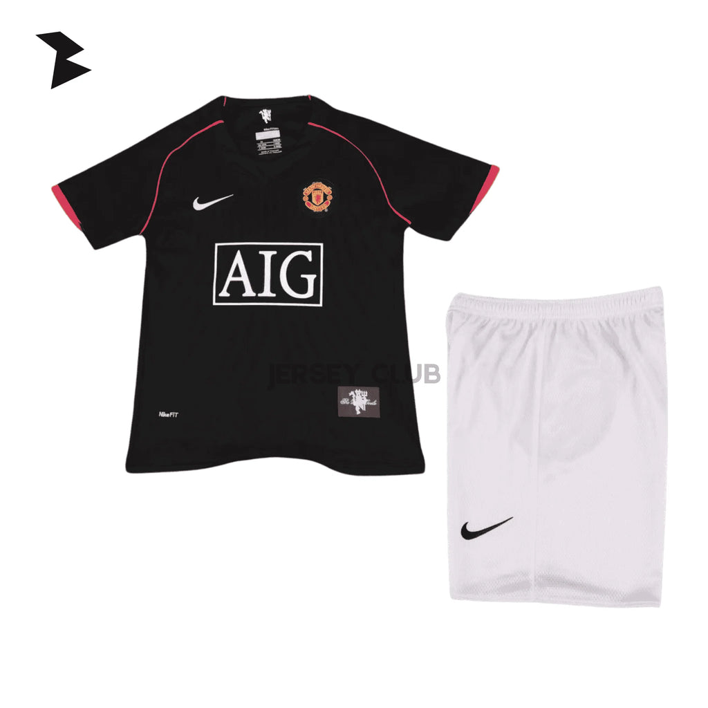 Manchester United Visitante 2007/08 - Versión Retro Niño