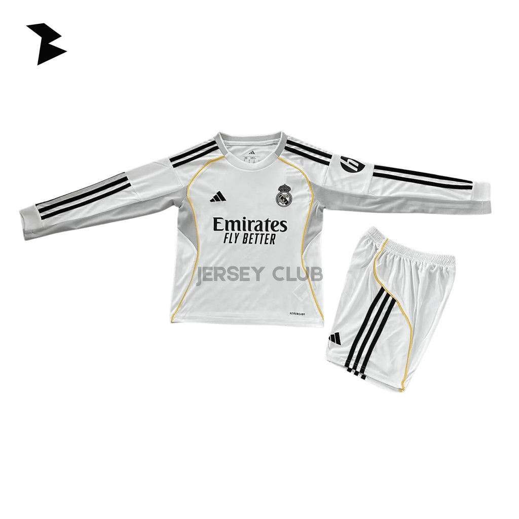 Real Madrid Local 2025/26 - Versión Fan Niño