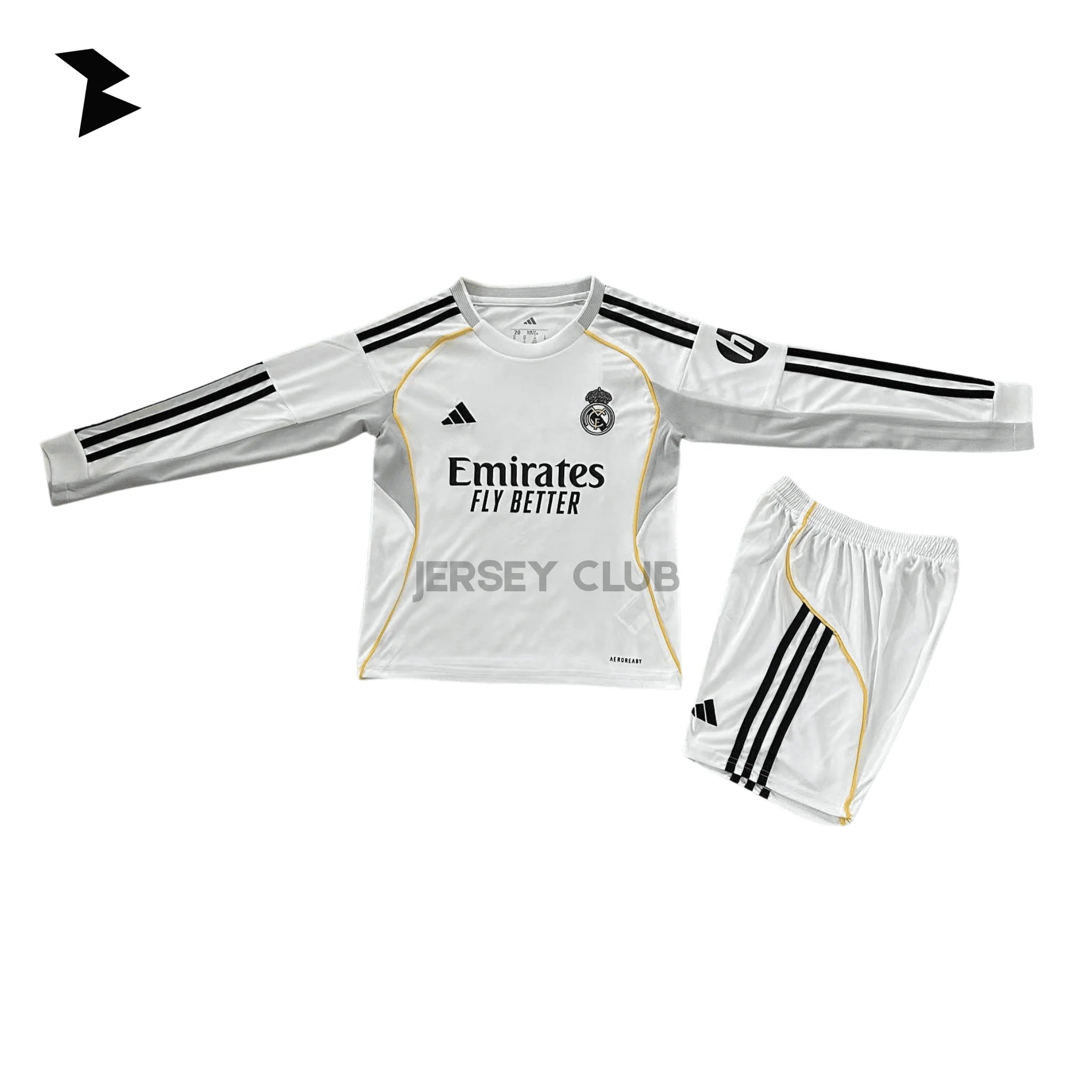 Real Madrid Local 2025/26 - Versión Fan Niño