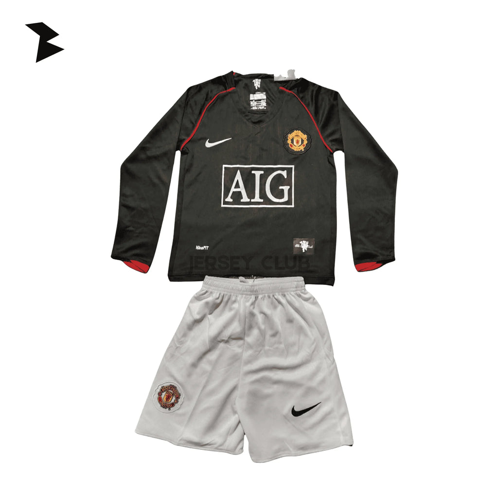 Manchester United Visitante 2007/08 - Versión Retro Niño