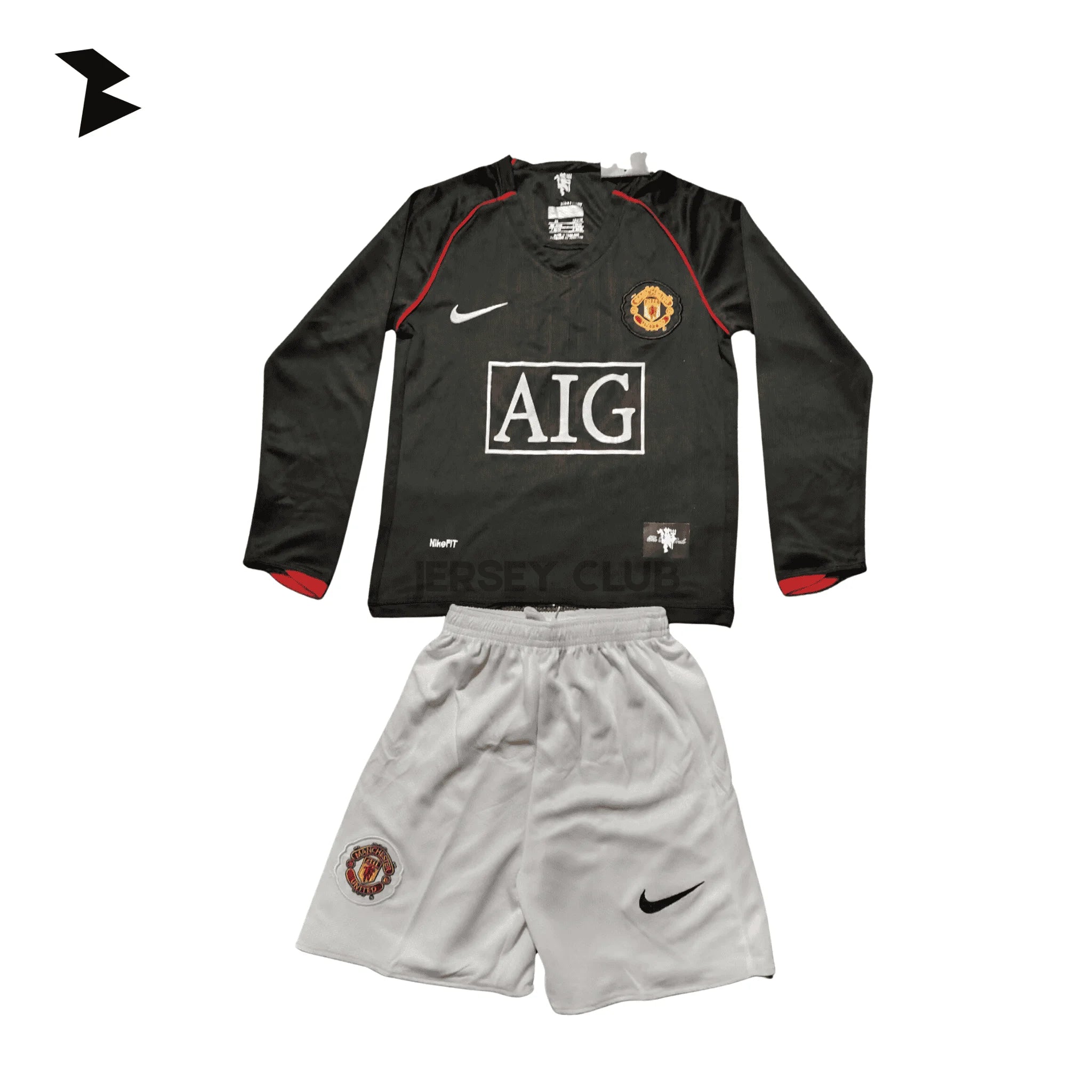 Manchester United Visitante 2007/08 - Versión Retro Niño
