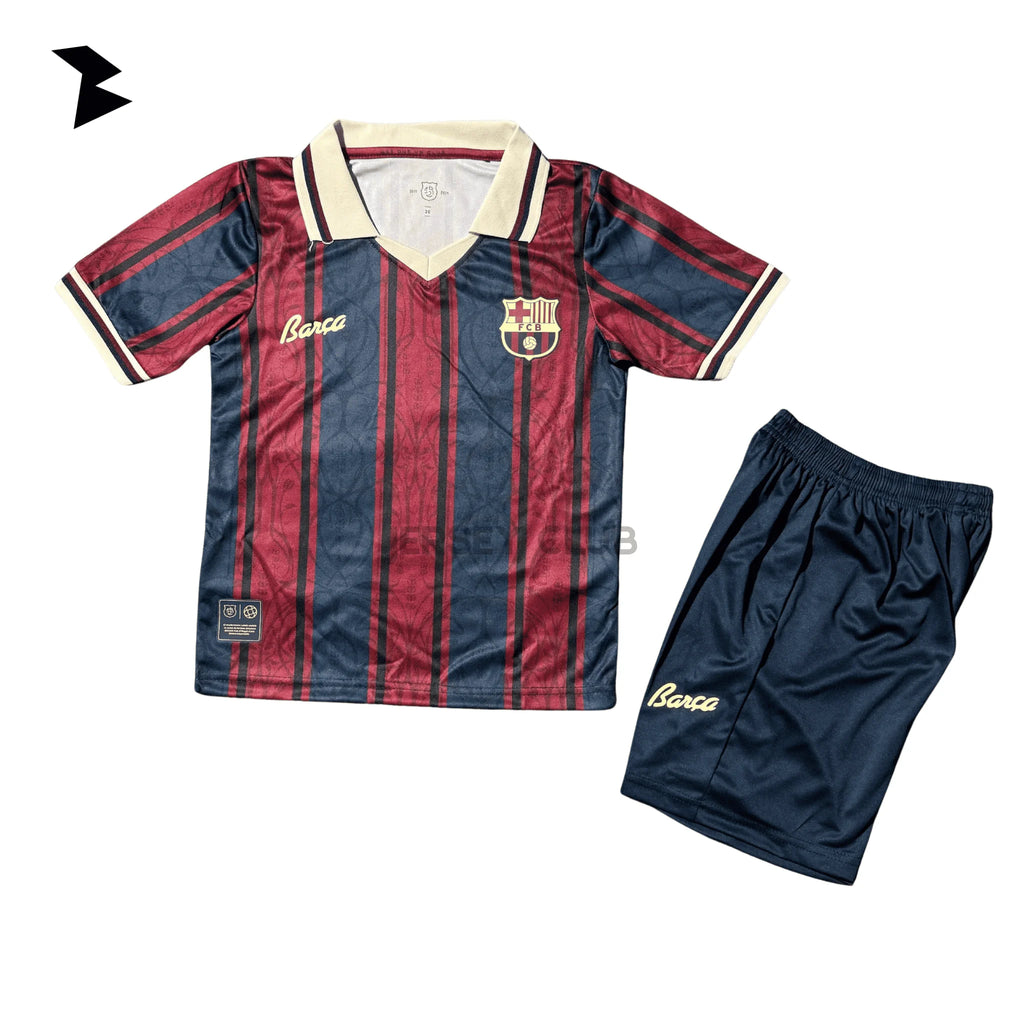 FC Barcelona Local Aniversario 125 2024/25 - Versión Fan Niño