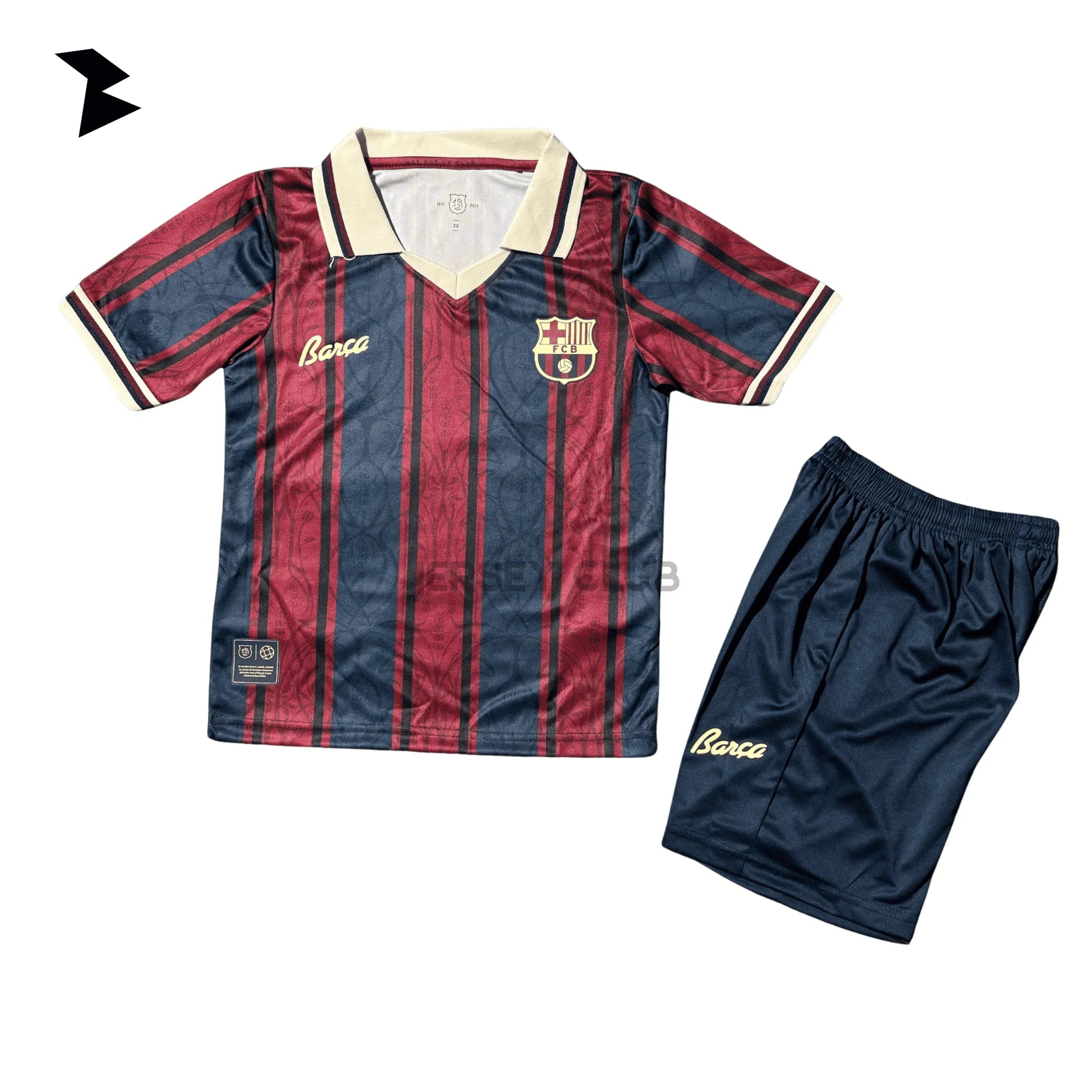 FC Barcelona Local Aniversario 125 2024/25 - Versión Fan Niño