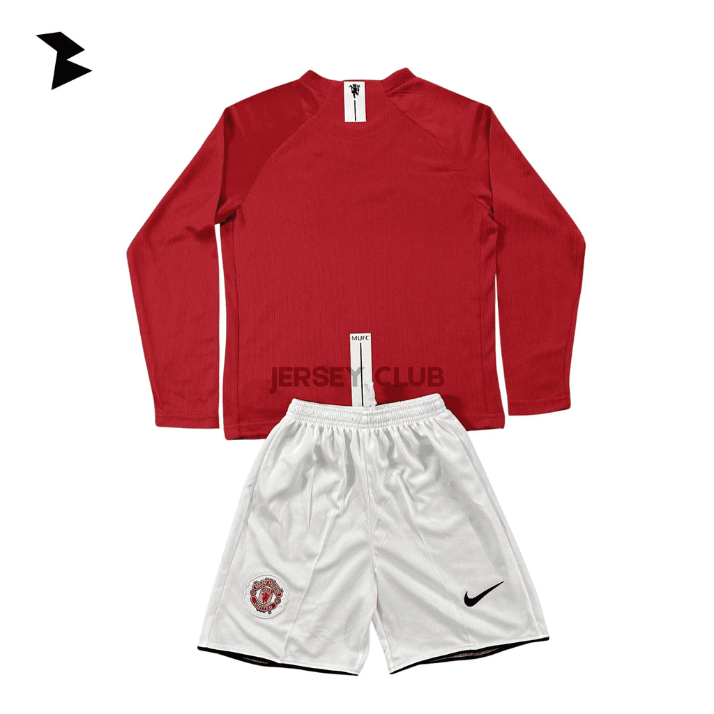 Manchester United Local (Final Moscú) 2007/08 - Versión Retro Niño