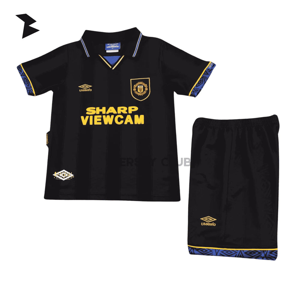 Manchester United Visitante 1993/95 - Versión Retro Niño