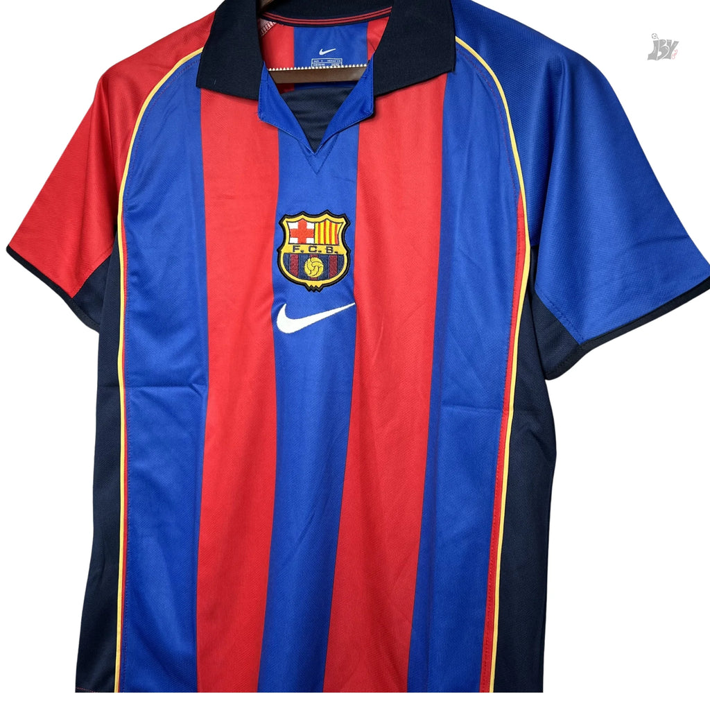 Fc Barcelona Local 2001/02 - Versión Retro