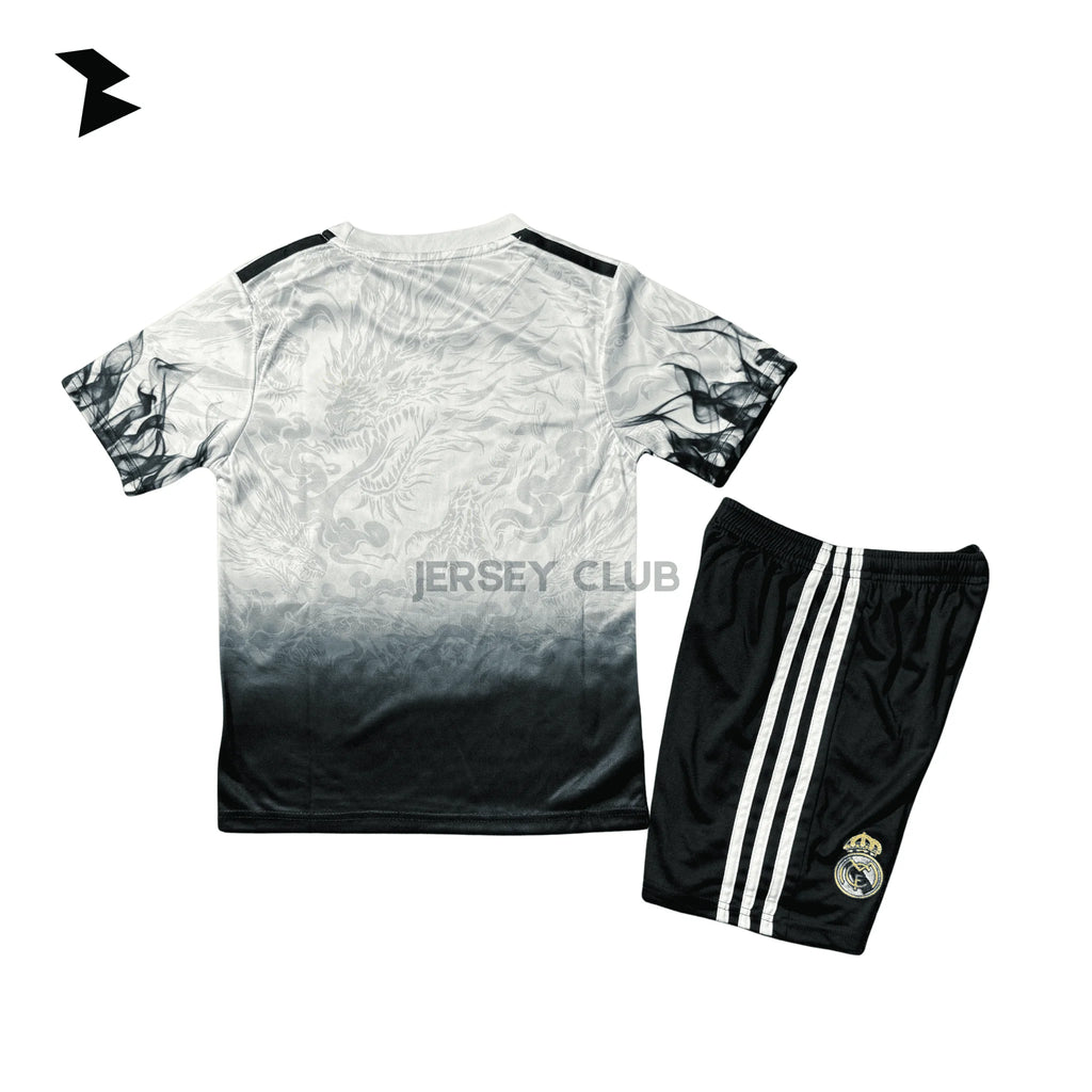 Real Madrid Edición Especial (Dragón Fuego Azul) 2025/26 - Versión Fan Niño