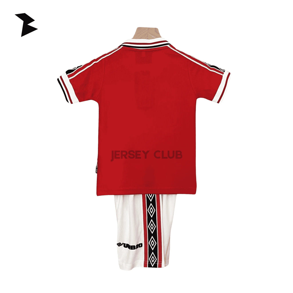 Manchester United Local 1998/00 - Versión Retro Niño