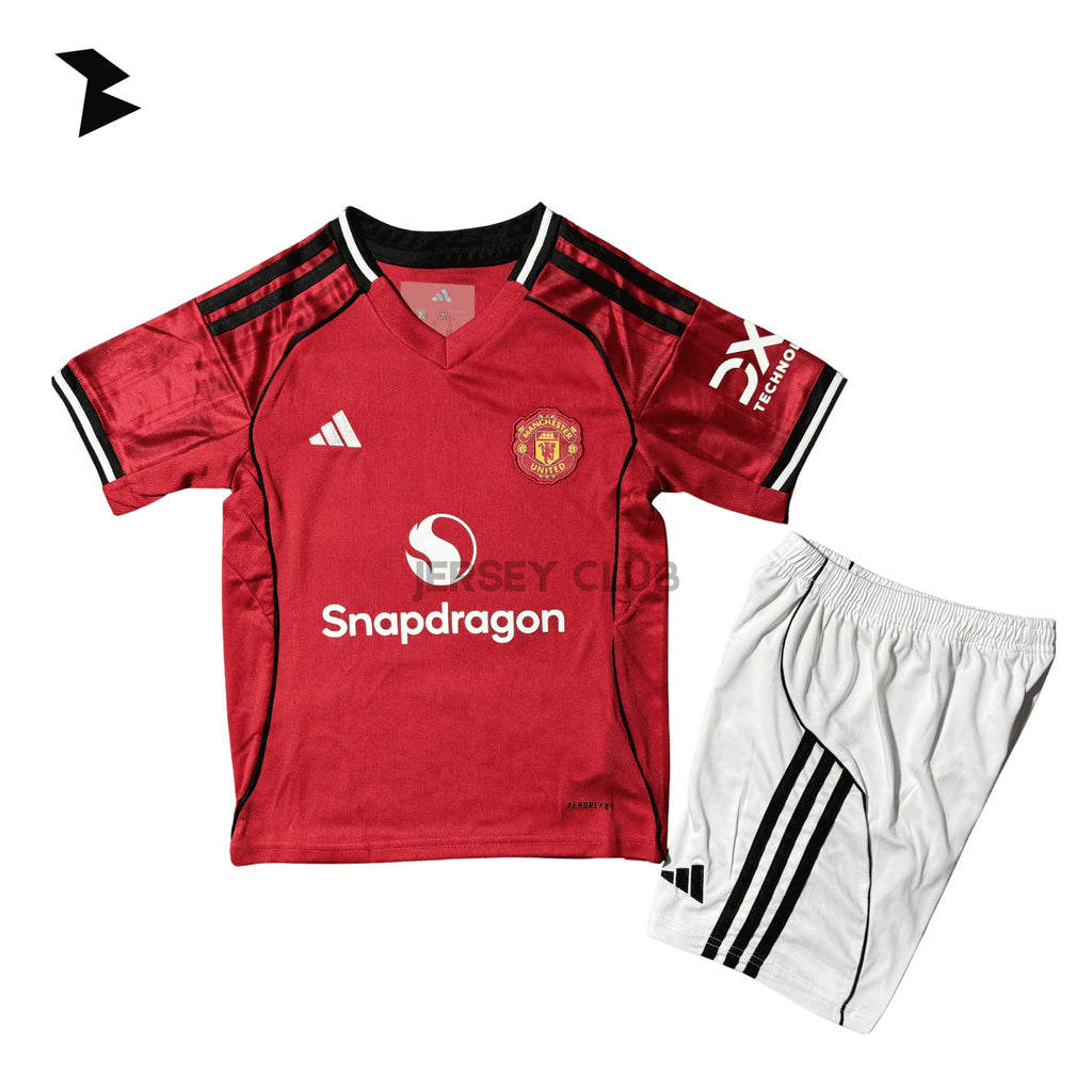 Manchester United Local 2025/26 - Versión Fan Niño