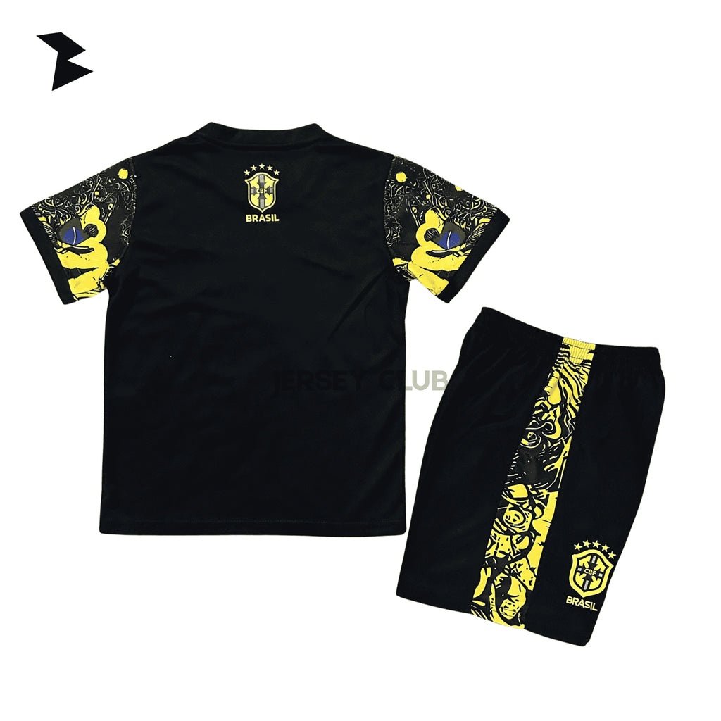 Brasil Edición Especial (Cristo Redentor - Negro/Oro) 2024/25 - Versión Fan Niño