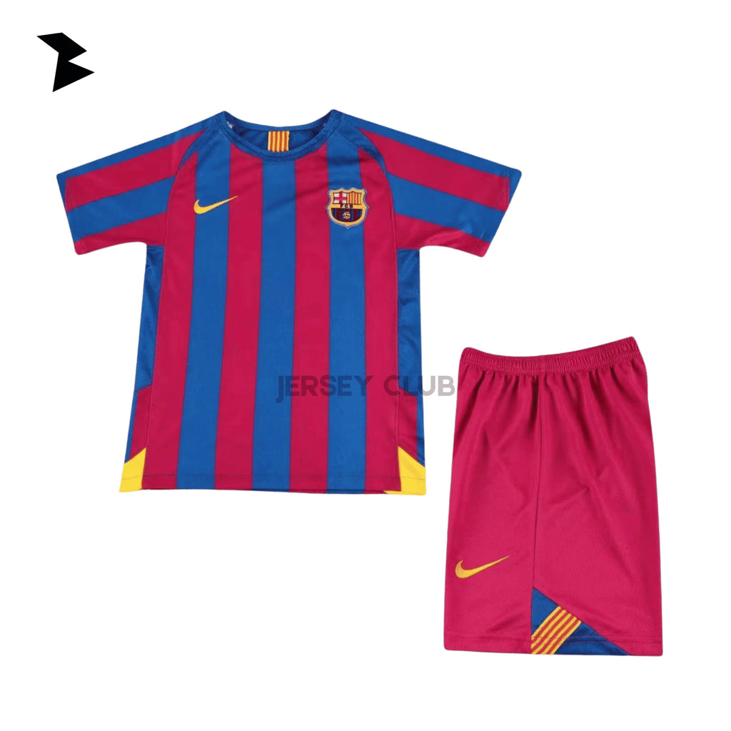 FC Barcelona Local 2005/06 - Versión Retro Niño