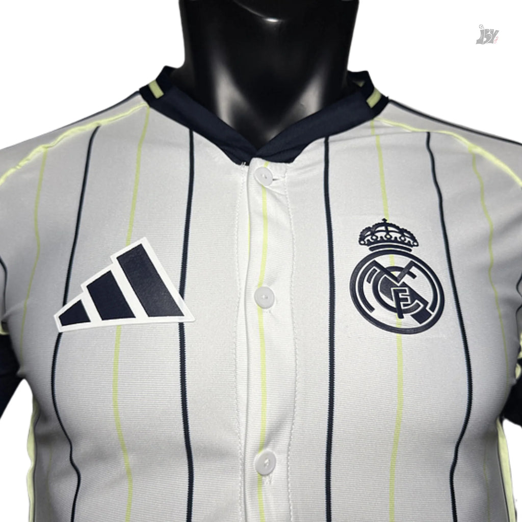 Real Madrid Estilo Béisbol 2025 - Versión Jugador